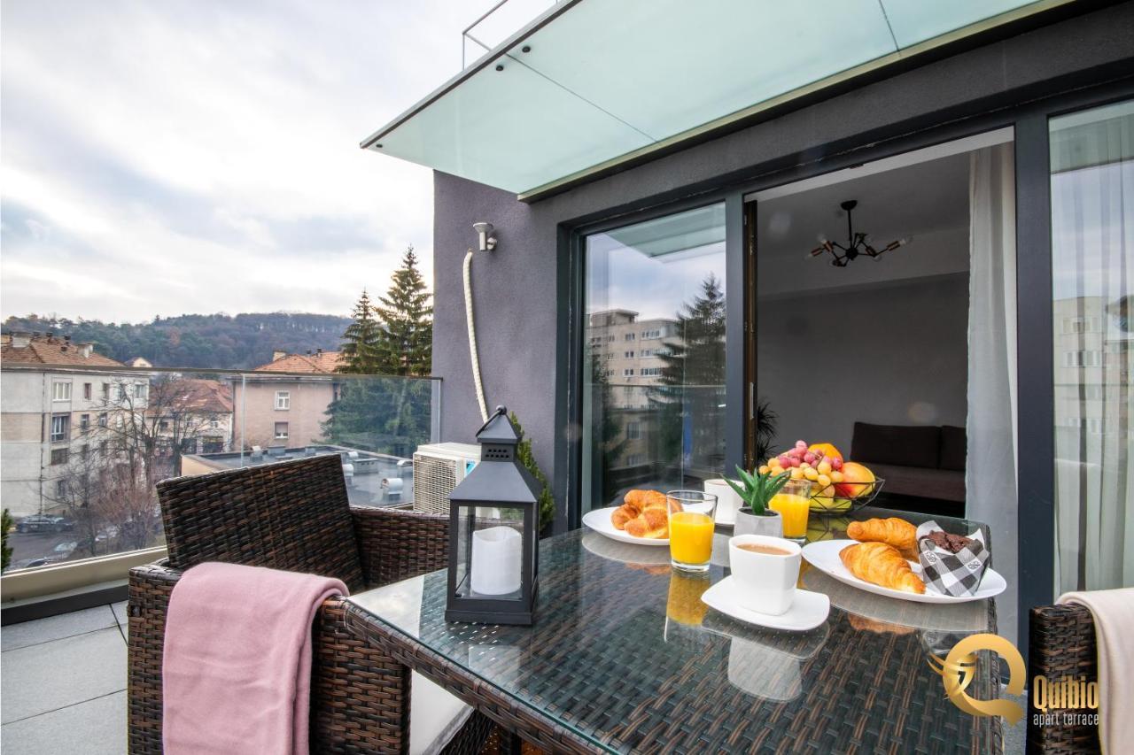 Quibio Apart Terrace Брашов Екстер'єр фото